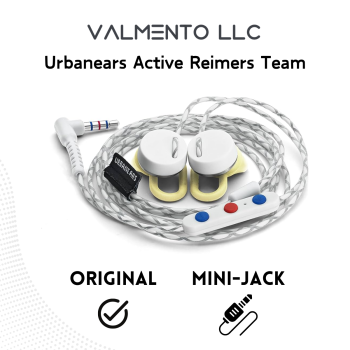 Urbanears Active Reimers Team Weiß, 3.5mm